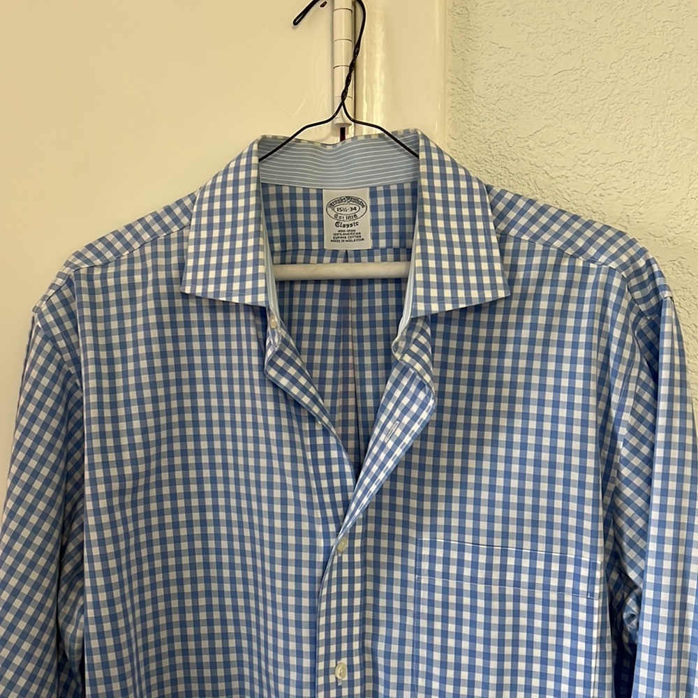 Brooks brothers button down shirt